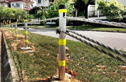 Wire Rope Guardrail